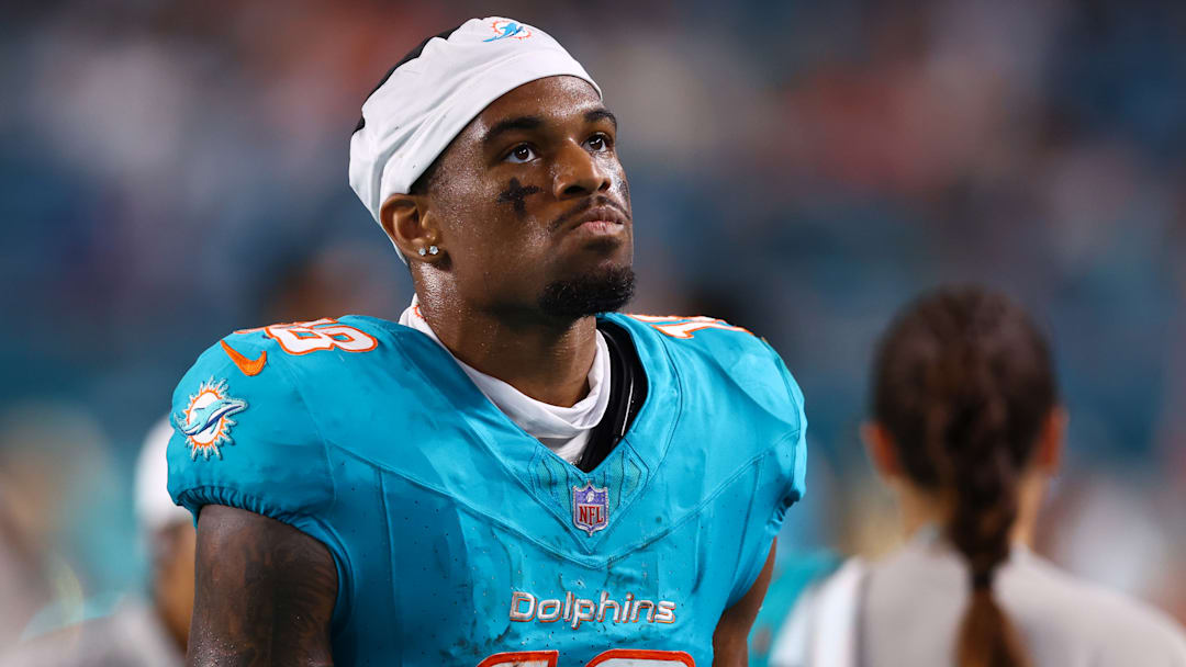 Miami Dolphins wide receiver Erik Ezukanma