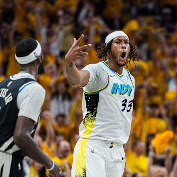 Myles Turner has signed with the Bucks after helping lead the Pacers to the 2025 NBA Finals.