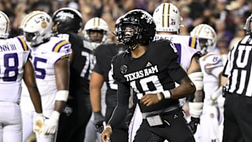 Texas A&M Aggies quarterback Marcel Reed (10)