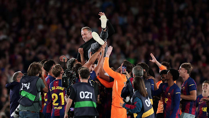 Barça feiert Meister-Trainer Hansi Flick