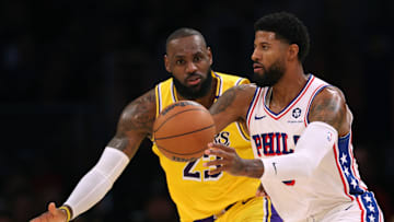 76ers, Paul George, LeBron James