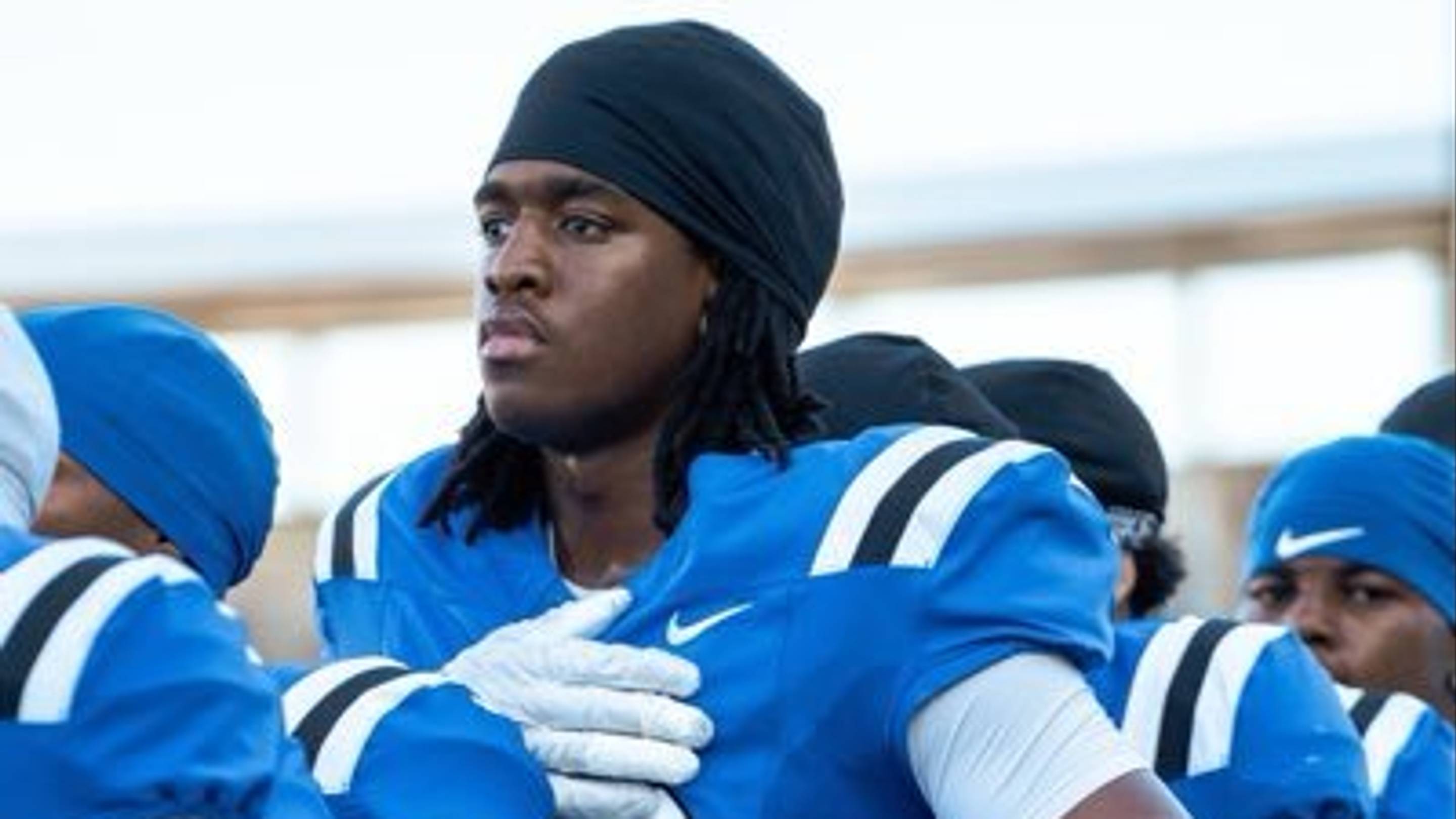North Crowley offensive lineman Gabriel Brooks has committed to TCU after previously pledging to Stephen F. Austin. | Gabriel Brooks via X