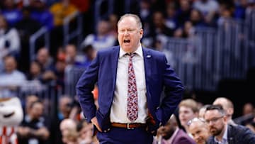 Wisconsin Badgers head coach Greg Gard