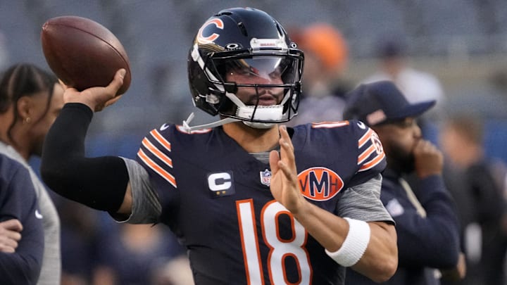 Caleb Williams and the Chicago Bears scored on their opening drive of the 2025 NFL season. Caleb Williams and the Chicago Bears scored on their opening drive of the 2025 NFL season.