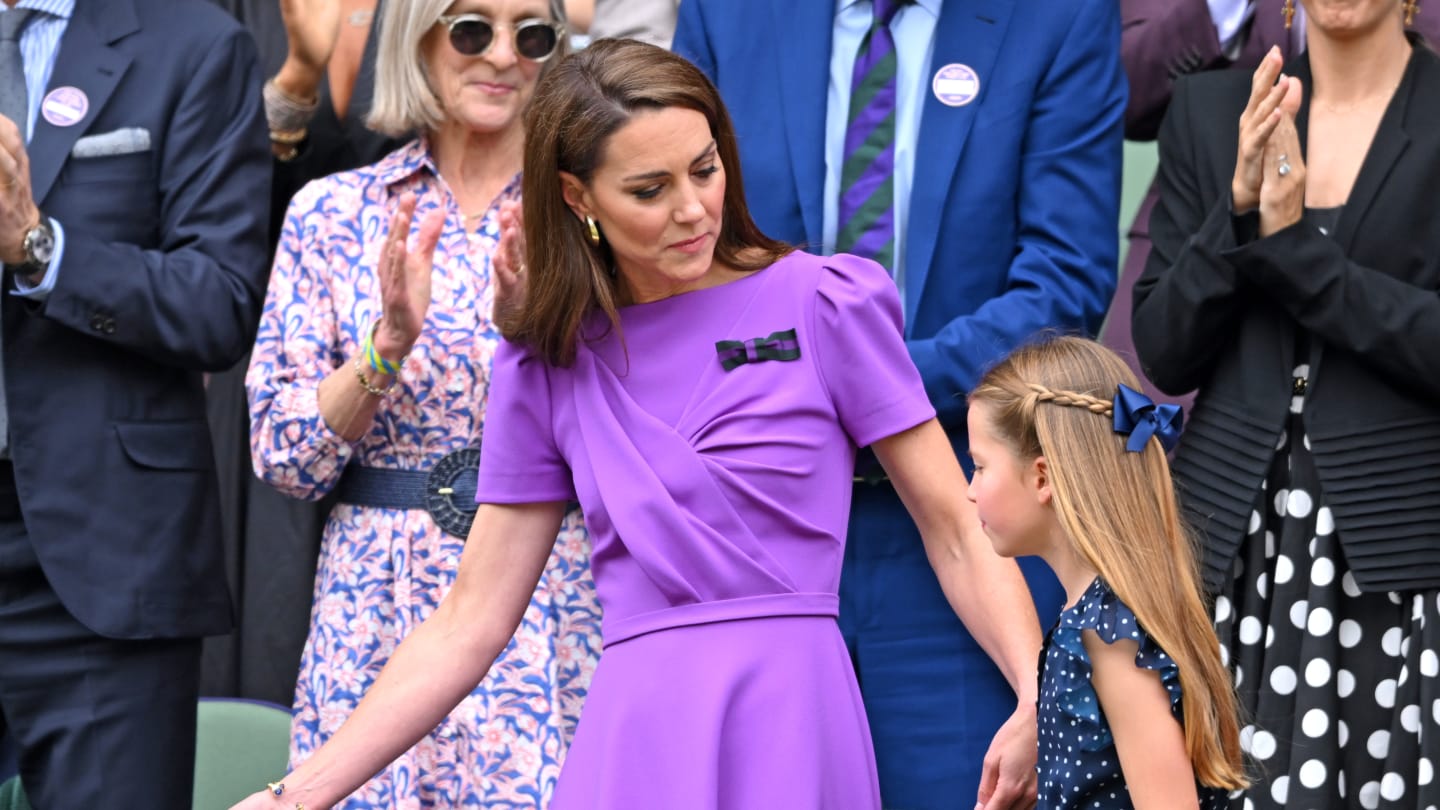 What did Princess Catherine wear for the final day of Wimbledon 2024?