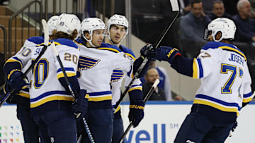 St Louis Blues v New York Rangers