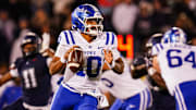 Duke is a home favorite against Virginia in Week 11 college football action.