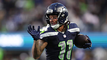 Jaxon Smith-Njigba of the Seattle Seahawks