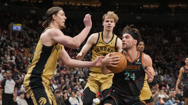 Kelly Olynyk and Corey Kispert 