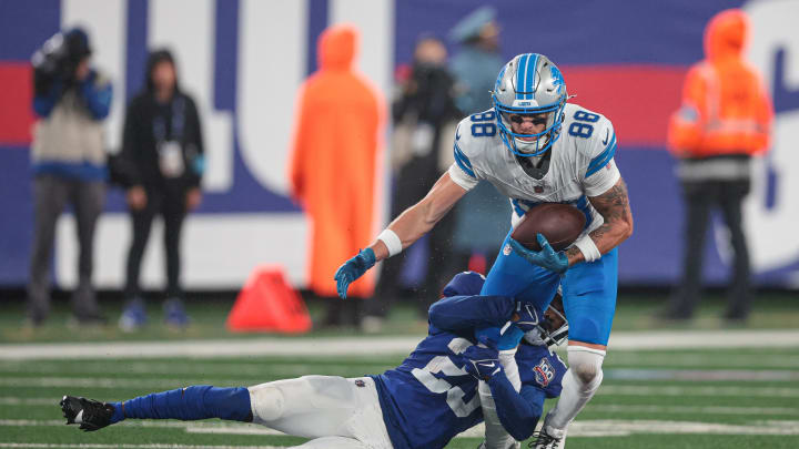 Detroit Lions wide receiver Kaden Davis (88),