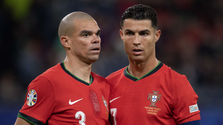 Ronaldo paid tribute to Pepe