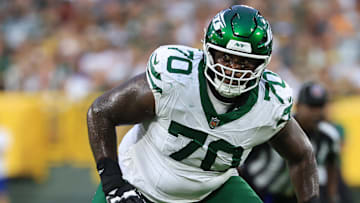 NY Jets right tackle Armand Membou