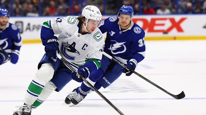 Vancouver Canucks v Tampa Bay Lightning