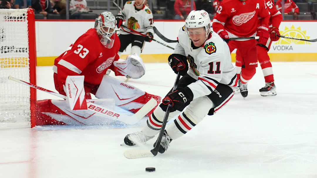 Chicago Blackhawks v Detroit Red Wings