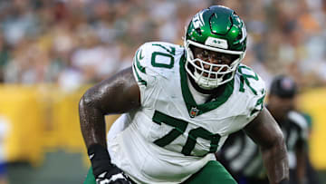 NY Jets right tackle Armand Membou
