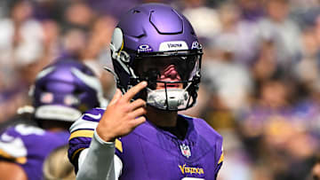 Minnesota Vikings QB J.J. McCarthy