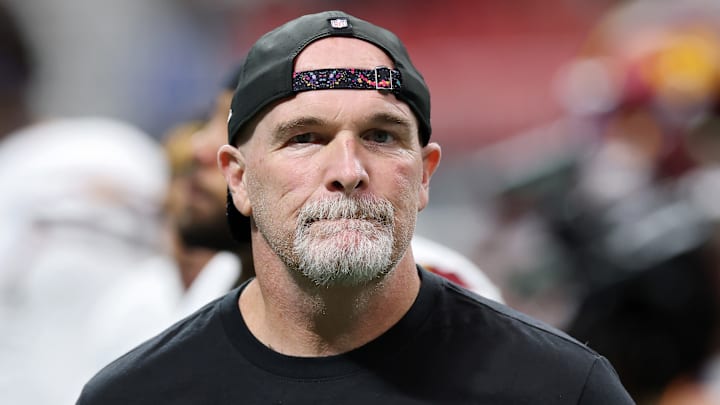 Washington Commanders head coach Dan Quinn