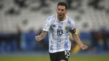 Lionel Messi anotó hasta ahora 13 goles en la Copa América de la Conmebol