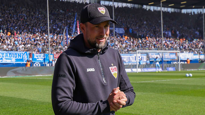 VfB-Coach Sebastian Hoeneß VfB-Coach Sebastian Hoeneß