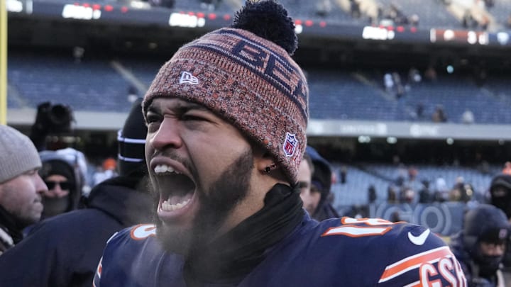 Chicago Bears quarterback Caleb Williams