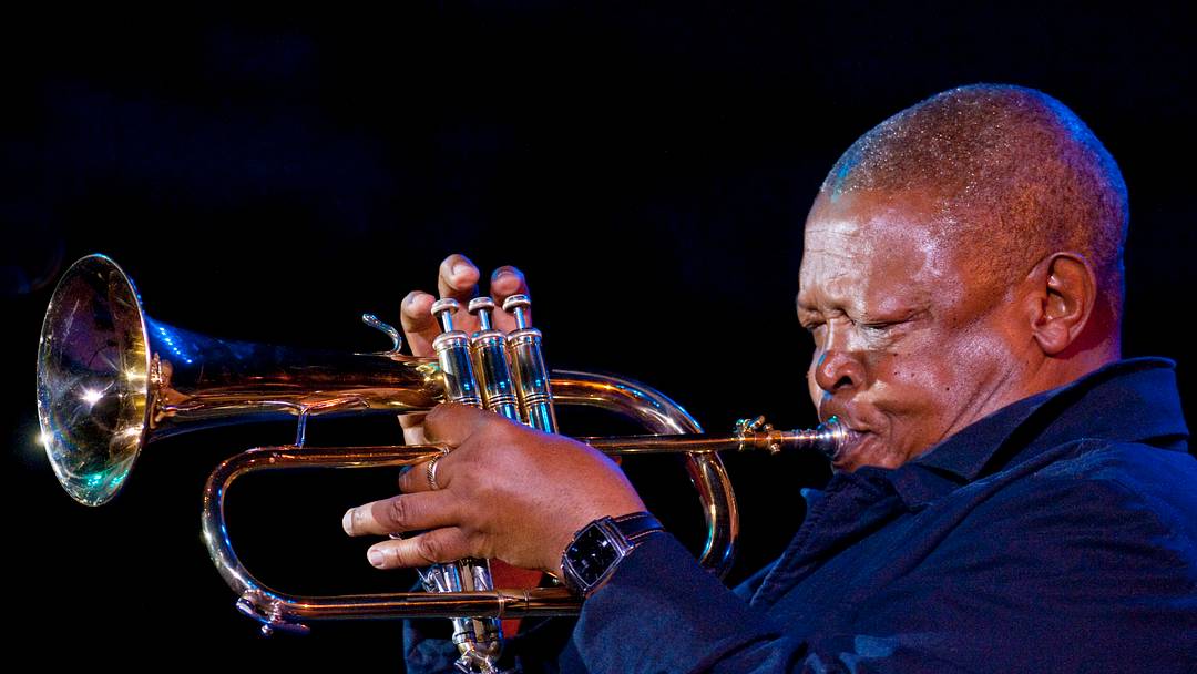 Hugh Masekela At Damrosch Park Bandshell
