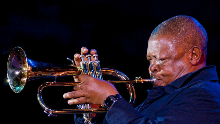 Hugh Masekela At Damrosch Park Bandshell