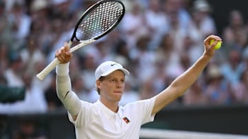 Jannik Sinner at Wimbledon 2025