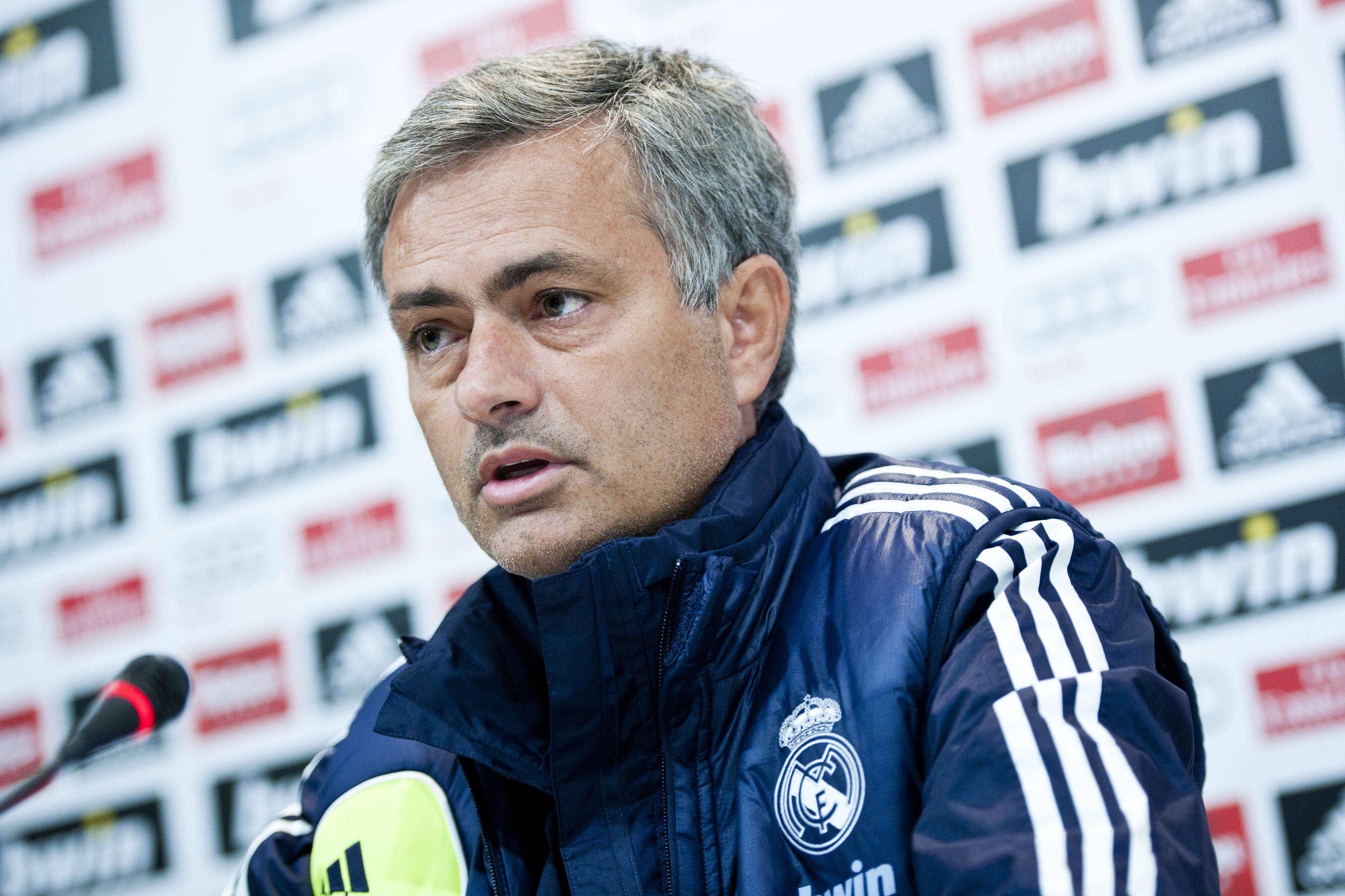 Jose Mourinho during his run with Real Madrid Jose Mourinho during his run with Real Madrid