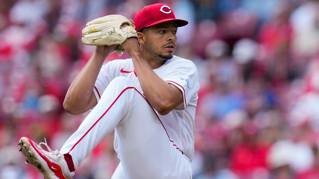 Cincinnati Reds pitcher Chase Burns (26) delivers a pitch in the first inning of the MLB National League game between the Cincinnati Reds and the Washington Nationals at Great American Ball Park in downtown Cincinnati on Thursday, May 14, 2026. The Reds led 2-0 after three innings. Cincinnati Reds pitcher Chase Burns (26) delivers a pitch in the first inning of the MLB National League game between the Cincinnati Reds and the Washington Nationals at Great American Ball Park in downtown Cincinnati on Thursday, May 14, 2026. The Reds led 2-0 after three innings.