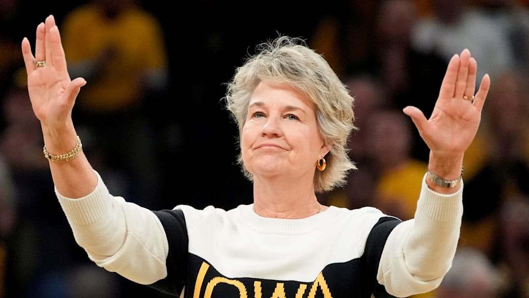 Former Iowa women’s basketball head coach Lisa Bluder