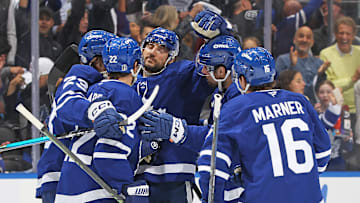The Toronto Maple Leafs won Game 1 5-4 against the Florida Panthers, grabbing a 1-0 series lead.