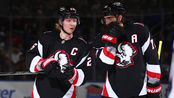Buffalo Sabres superstars Rasmus Dahlin and Tage Thompson