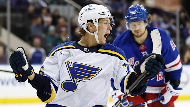 St Louis Blues v New York Rangers