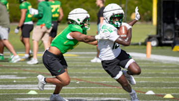 While talented, Jurrion Dickey had two catches for 14 yards over two seasons, third on the depth chart at X receiver.