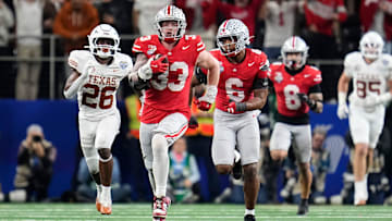 Ohio State Buckeyes defensive end Jack Sawyer (33)