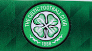 Club Crest - Glasgow Celtic FC MANCHESTER, ENGLAND - MAY 15: The official club badge of Glasgow Celtic FC on a home shirt on May 15, 2024 in Manchester, England. (Photo by Visionhaus) Manchester Prestwich England United Kingdom Copyright: xVisionhausx 776004101