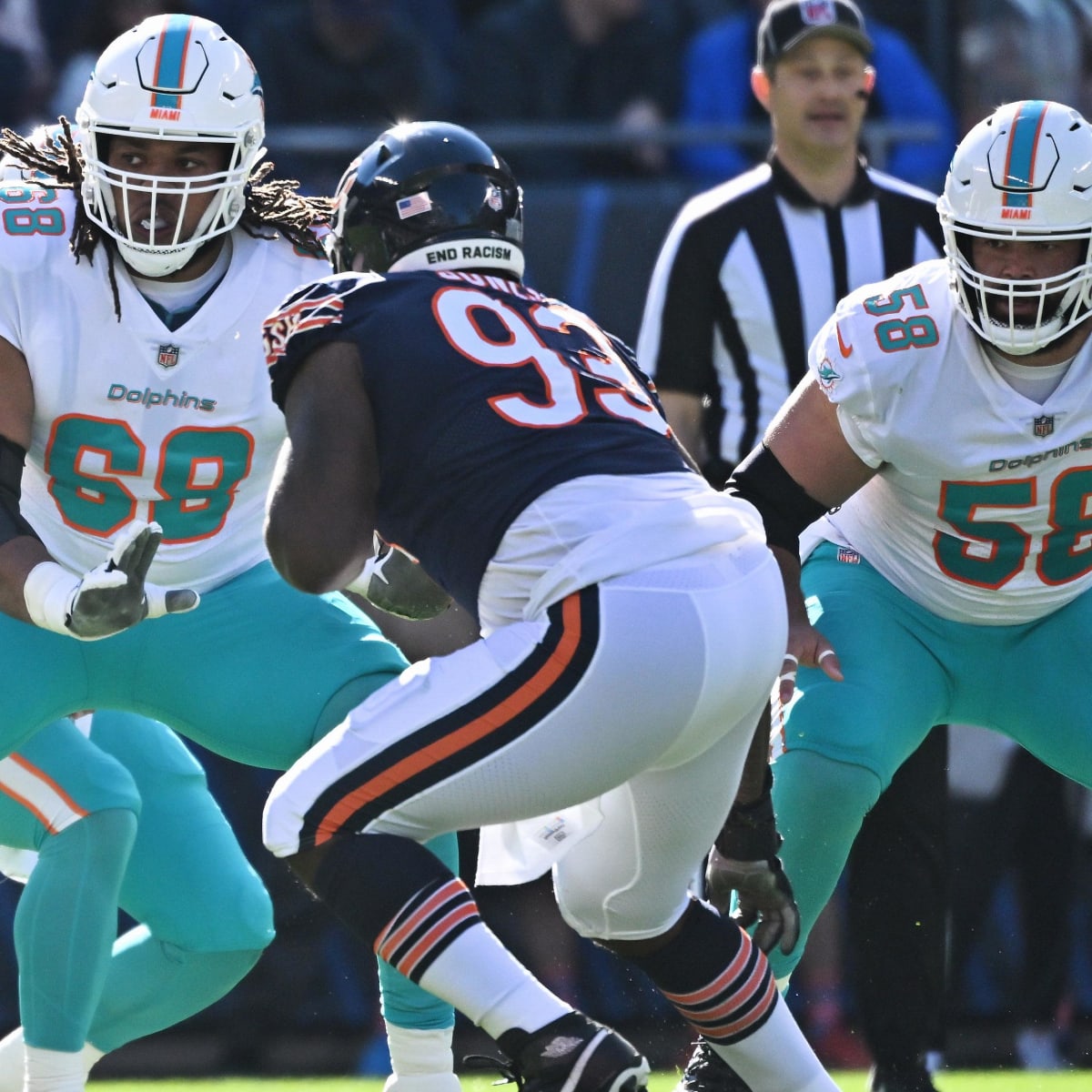 Number 68 and the Three Miami Dolphins Who Wore It Best