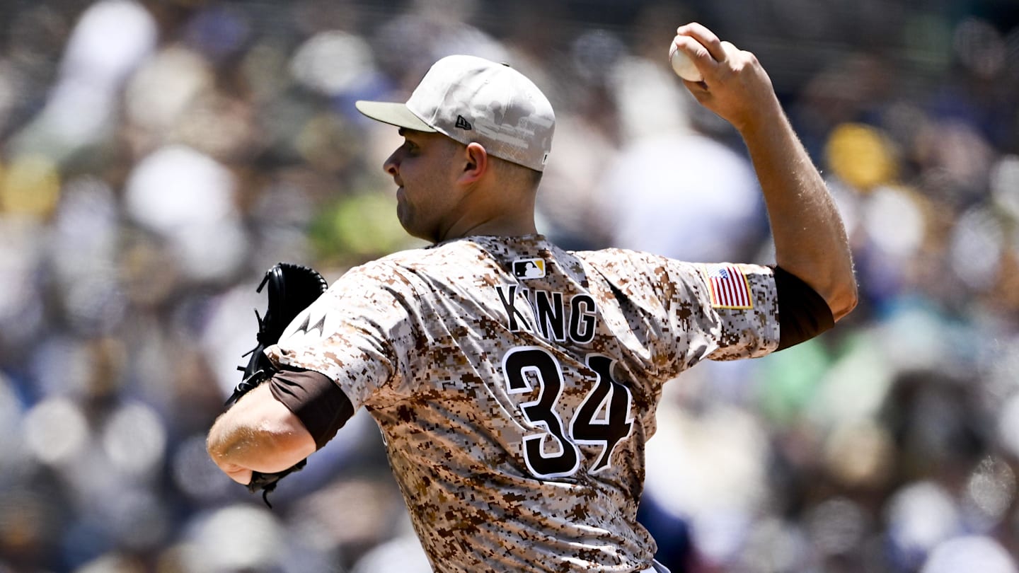 Padres Manager Doesn #39 t Expect Michael King to Save Struggling Rotation