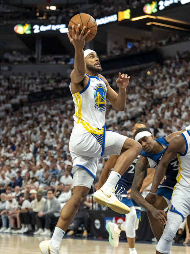 Golden State Warriors guard Moses Moody