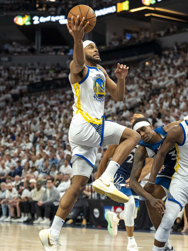 Golden State Warriors guard Moses Moody