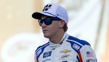 Nov 1, 2025; Avondale, Arizona, USA; NASCAR Xfinity Series driver Connor Zilisch (88) during the Xfinity Series Championship race at Phoenix Raceway.