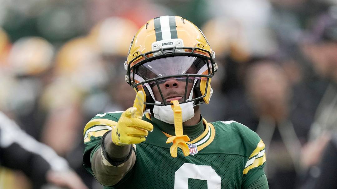 Green Bay Packers wide receiver Matthew Golden