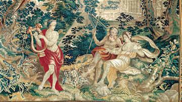 Orpheus Playing The Lyre To Hades And Persephone