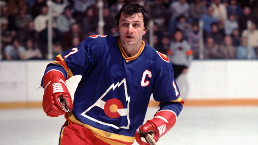 Simon Nolet captained the old Colorado Rockies NHL club during the 1976-1977 season.