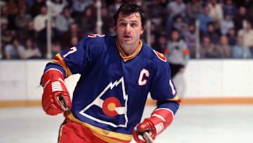 Simon Nolet captained the old Colorado Rockies NHL club during the 1976-1977 season.