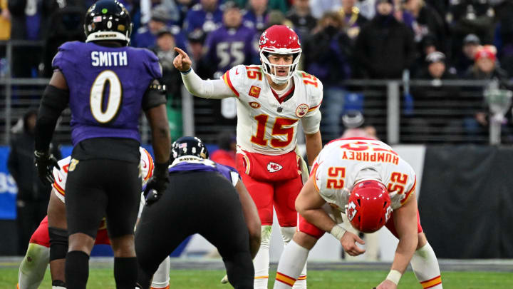 Kansas City Chiefs quarterback Patrick Mahomes.