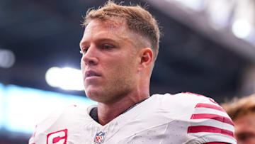 Former Carolina Panthers running back Christian McCaffrey