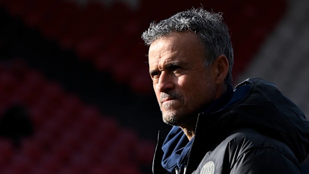 PSG head coach Luis Enrique