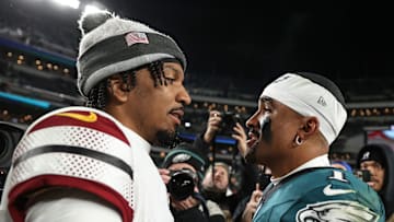 Jayden Daniels and Jalen Hurts