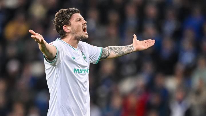 Ein Bild ohne Zukunft? Dawid Kownacki im Werder-Trikot Ein Bild ohne Zukunft? Dawid Kownacki im Werder-Trikot